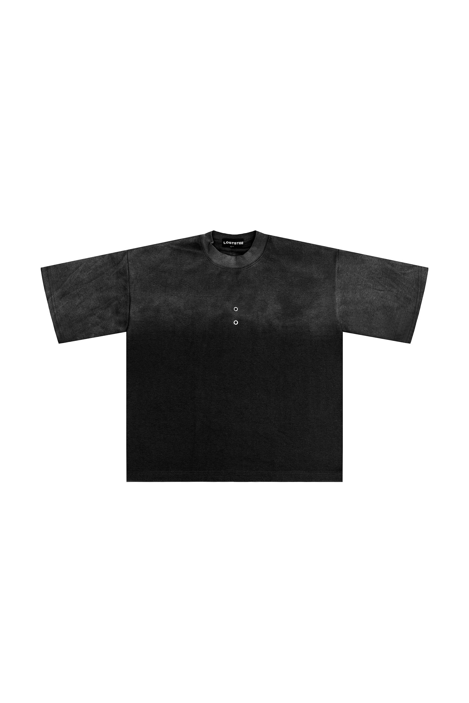 ASH BLACK SUNFADE WASHED TEE